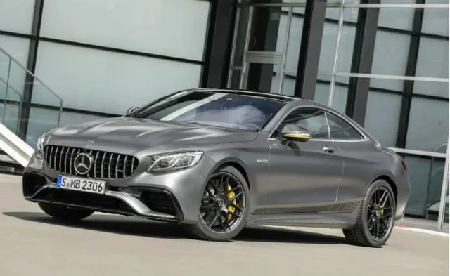 Mercedes Amg S63 Coupe Side View