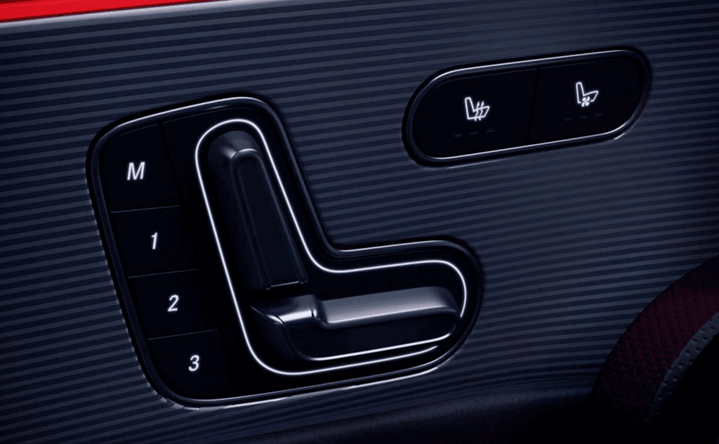 Memory function with electrically adjustable seats Memory function with electrically adjustable seats