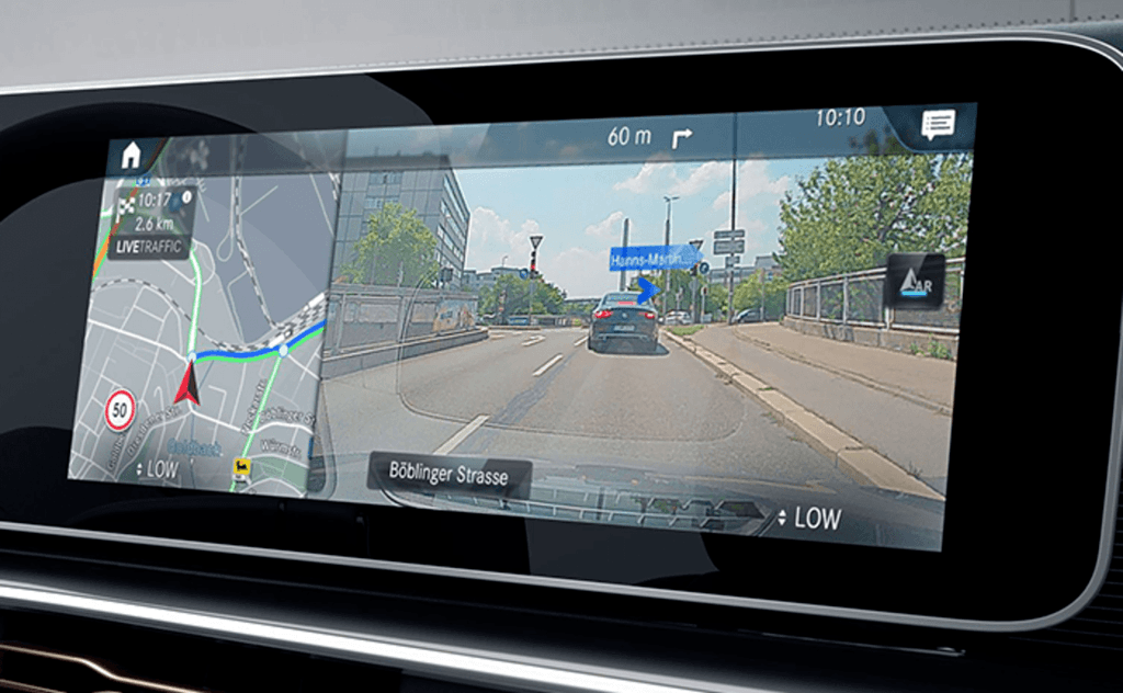 MBUX Augmented Reality Navigation MBUX Augmented Reality Navigation