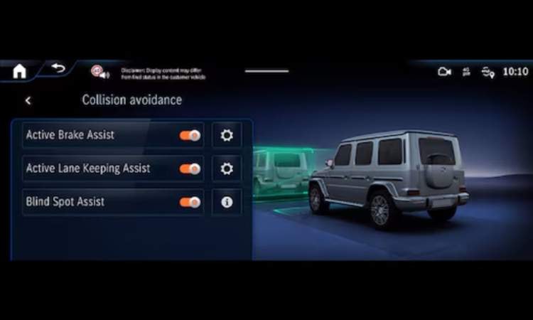 Mercedes Benz G580 Safety Features 1 Mercedes Benz G580 Safety Features 1 images