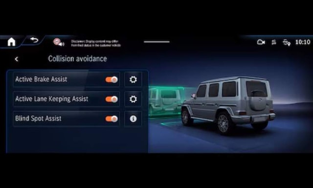 Mercedes Benz G580 Safety Features 1 Mercedes Benz G580 Safety Features 1
