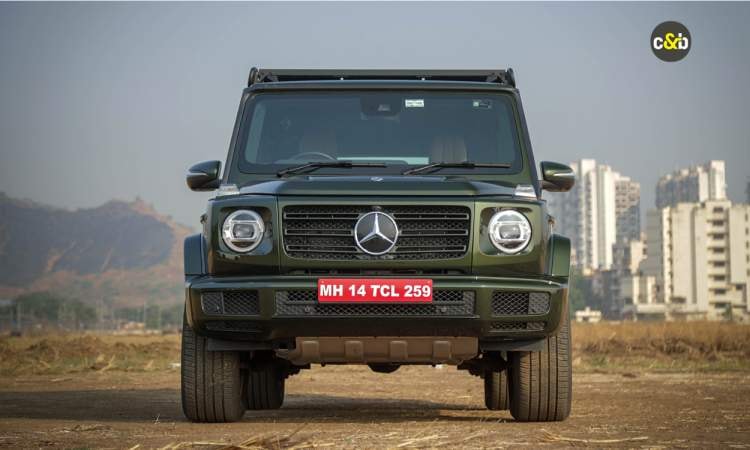 Mercedes Benz G400d Frontview Mercedes Benz G400d Frontview