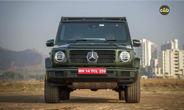 Mercedes Benz G400d Frontview Mercedes Benz G400d Frontview