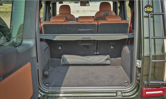 Mercedes Benz G400d Bootspace Mercedes Benz G400d Bootspace