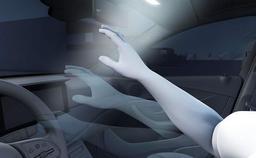 Mercedes Benz Contactless Gesture Control Front
