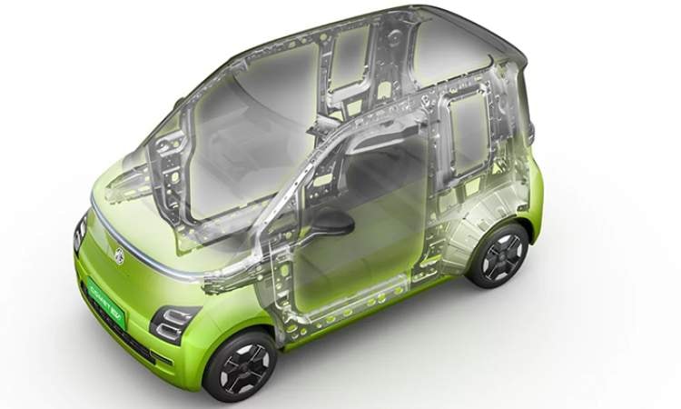 High strength vehicle body with 17 hot stamping panels High strength vehicle body with 17 hot stamping panels