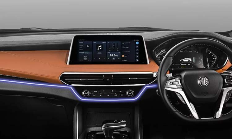 Interior Dashboard with Ambient Lighting Interior Dashboard with Ambient Lighting