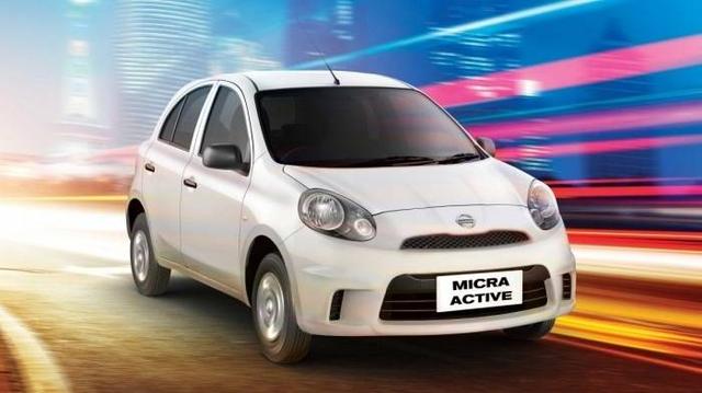 Nissan Micra Active Front Profile Running Shot