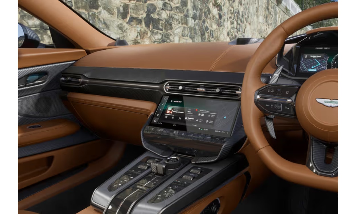 Aston Martin V12 Vanquish Center Console Aston Martin V12 Vanquish Center Console