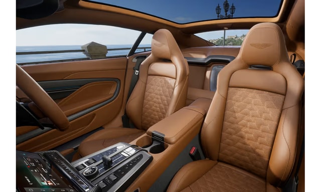 Aston Martin V12 Vanquish Door View Of Driver Seat Aston Martin V12 Vanquish Door View Of Driver Seat