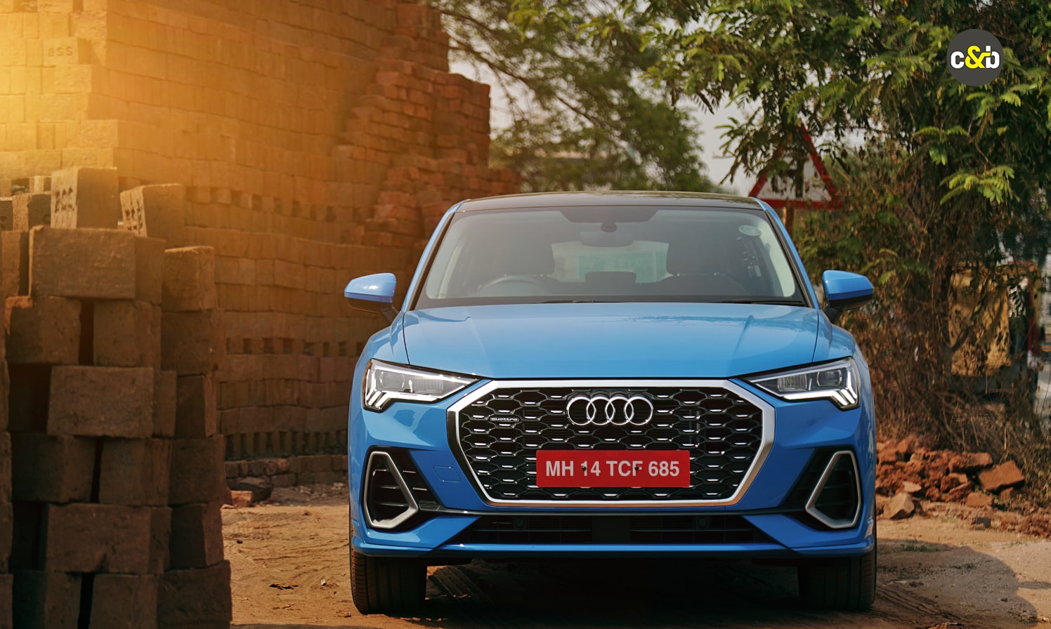 Audi Q3 Sportback Front View Audi Q3 Sportback Front View