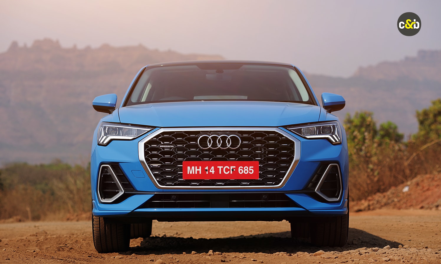 Audi Q3 Sportback Frontview Audi Q3 Sportback Frontview