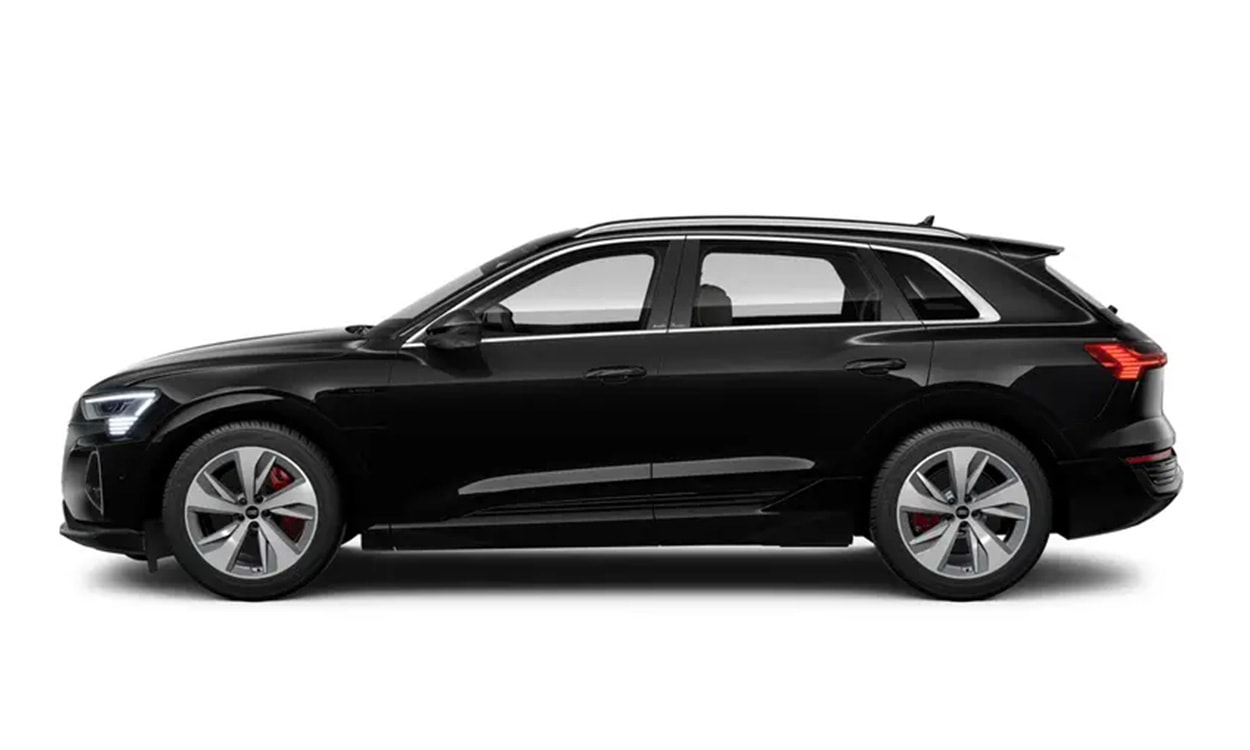Audi Q8 E Tron Side View Audi Q8 E Tron Side View