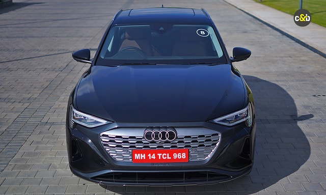 Audi Q8 Etron Frontview Audi Q8 Etron Frontview