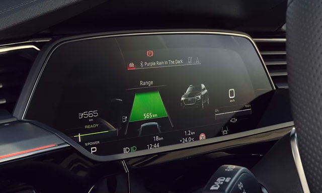 Audi Q8 E Tron Display Audi Q8 E Tron Display