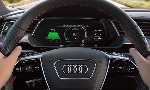 Audi Q8 E Tron Sportback Display Audi Q8 E Tron Sportback Display