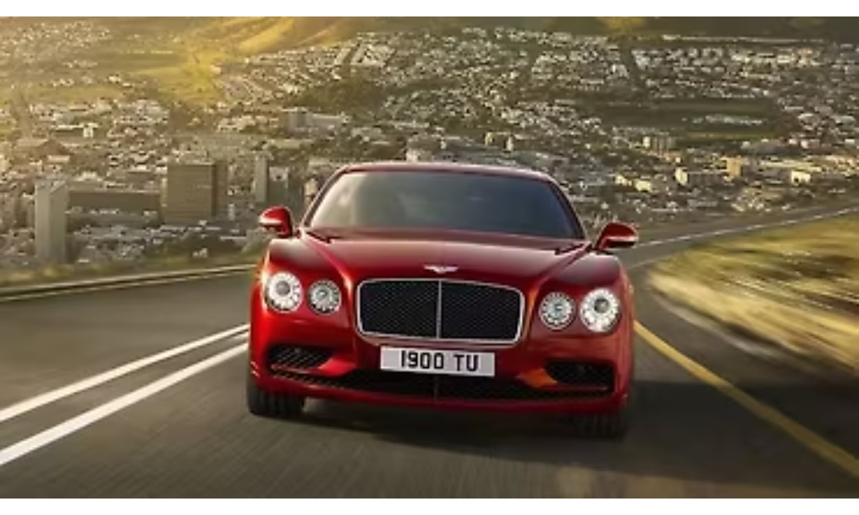 Bentley Continental Flying Spur Front View Bentley Continental Flying Spur Front View