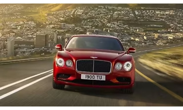 Bentley Continental Flying Spur Front View Bentley Continental Flying Spur Front View