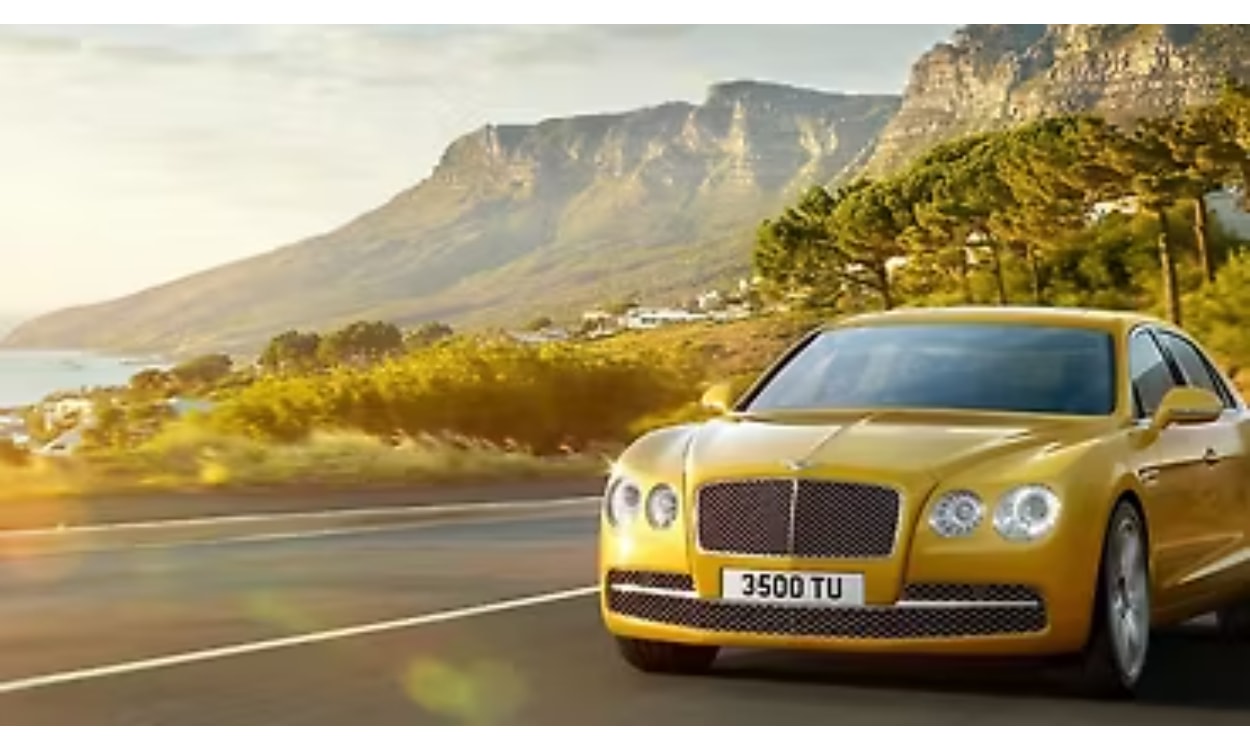Bentley Flying Spur Front View Bentley Flying Spur Front View