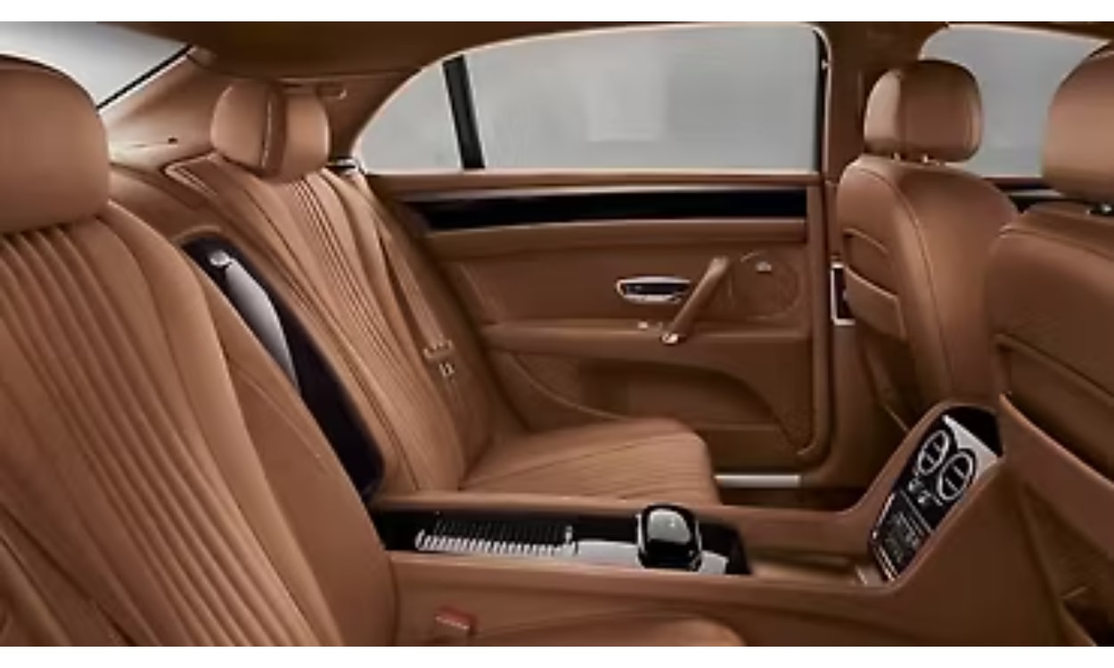 Bentley Continental Flying Spur Rear Seat Space Bentley Continental Flying Spur Rear Seat Space