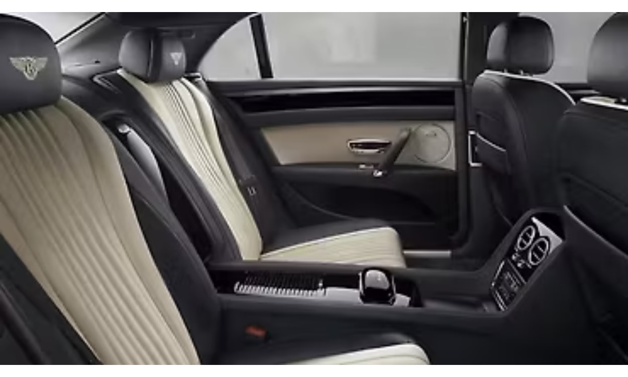 Bentley Continental Flying Rear Seat Space Bentley Continental Flying Rear Seat Space