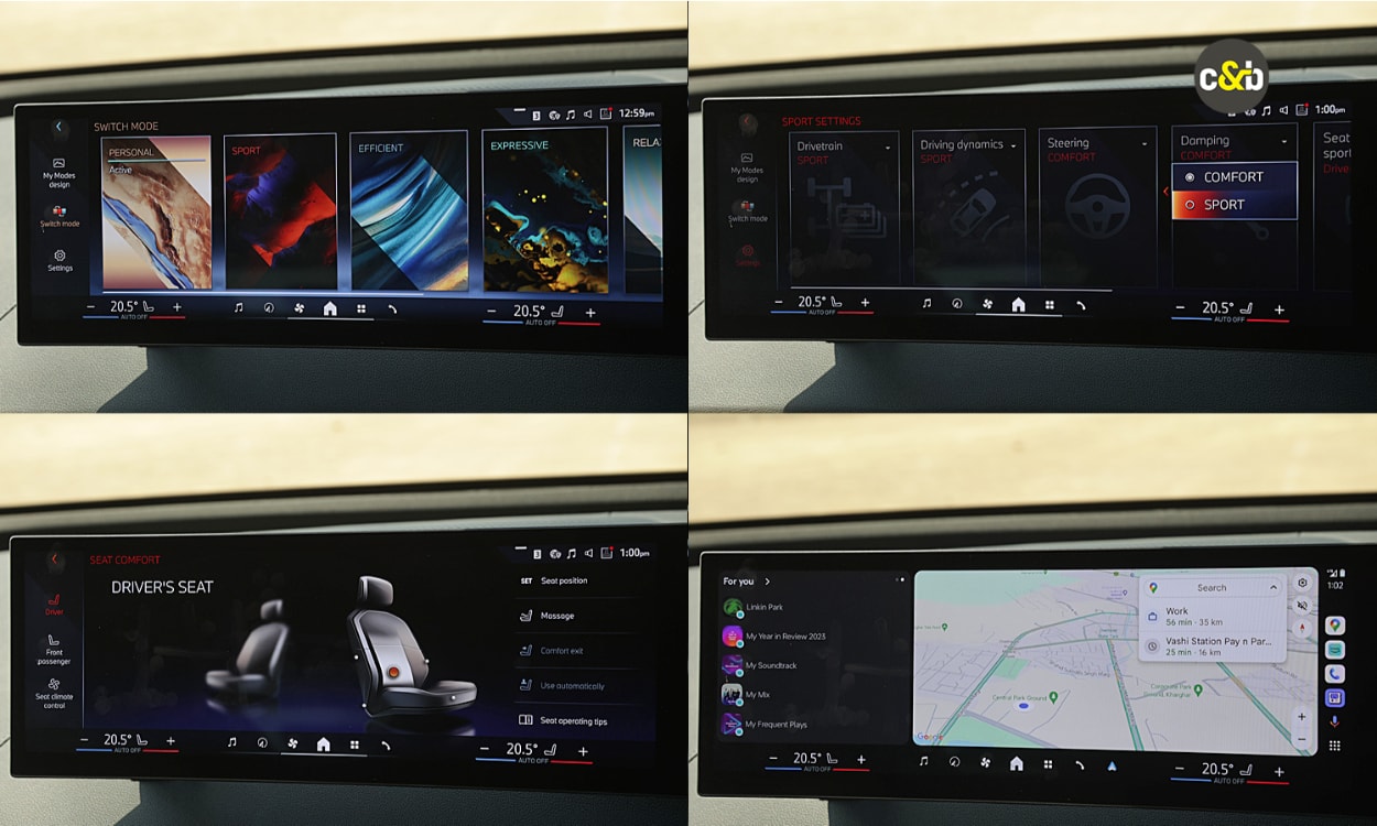 Bmw Ix Information Display Bmw Ix Information Display
