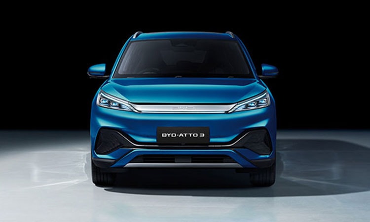 Byd Atto 3 Ev Frontview Byd Atto 3 Ev Frontview