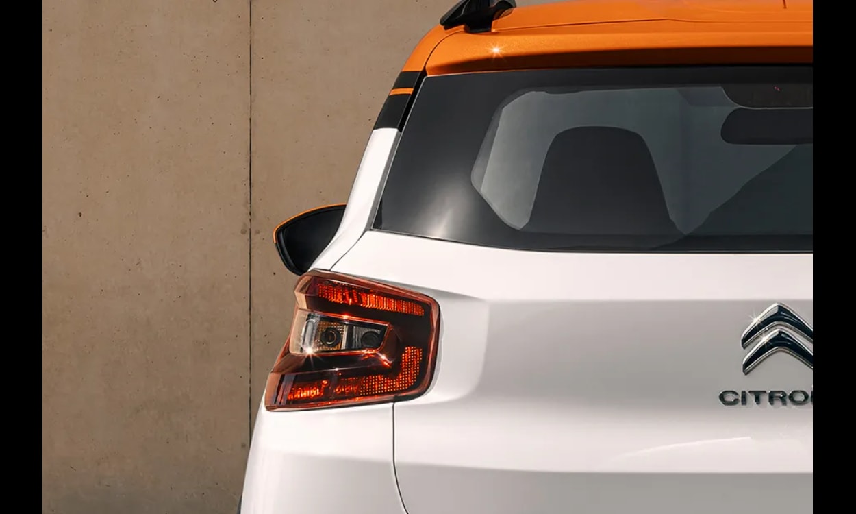 Citroen C3 Taillight View Citroen C3 Taillight View