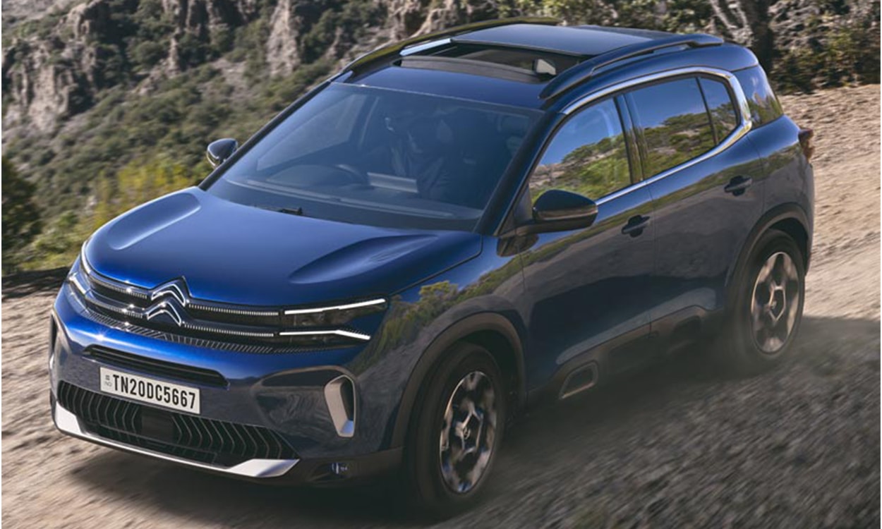 Citroen C5 Aircross Blue Citroen C5 Aircross Blue