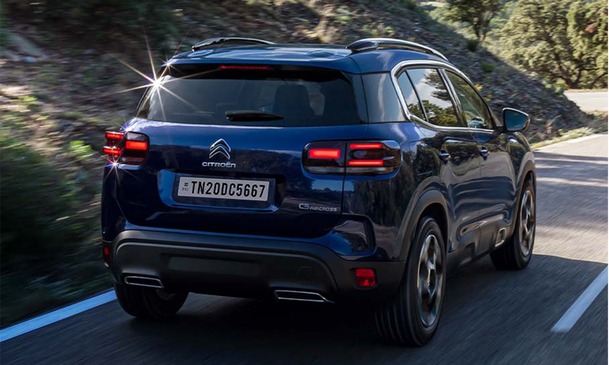 Citroen C5 Aircross Rearview Citroen C5 Aircross Rearview