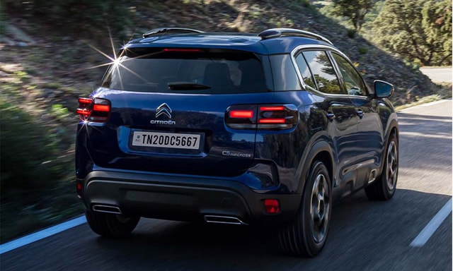 Citroen C5 Aircross Rearview Citroen C5 Aircross Rearview