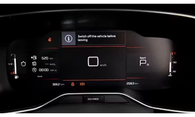 C5 Aircross Interior Instrument Cluster C5 Aircross Interior Instrument Cluster