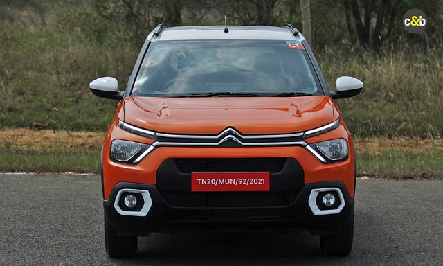 Citroen Ec3 Frontview Citroen Ec3 Frontview