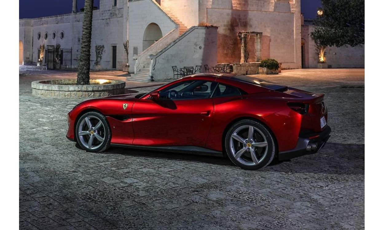 Ferrari Portofino Rear Left View Ferrari Portofino Rear Left View