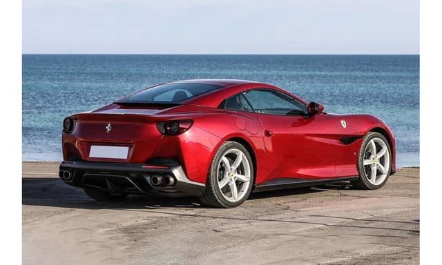 Ferrari Portofino Rear Right Side View Ferrari Portofino Rear Right Side View