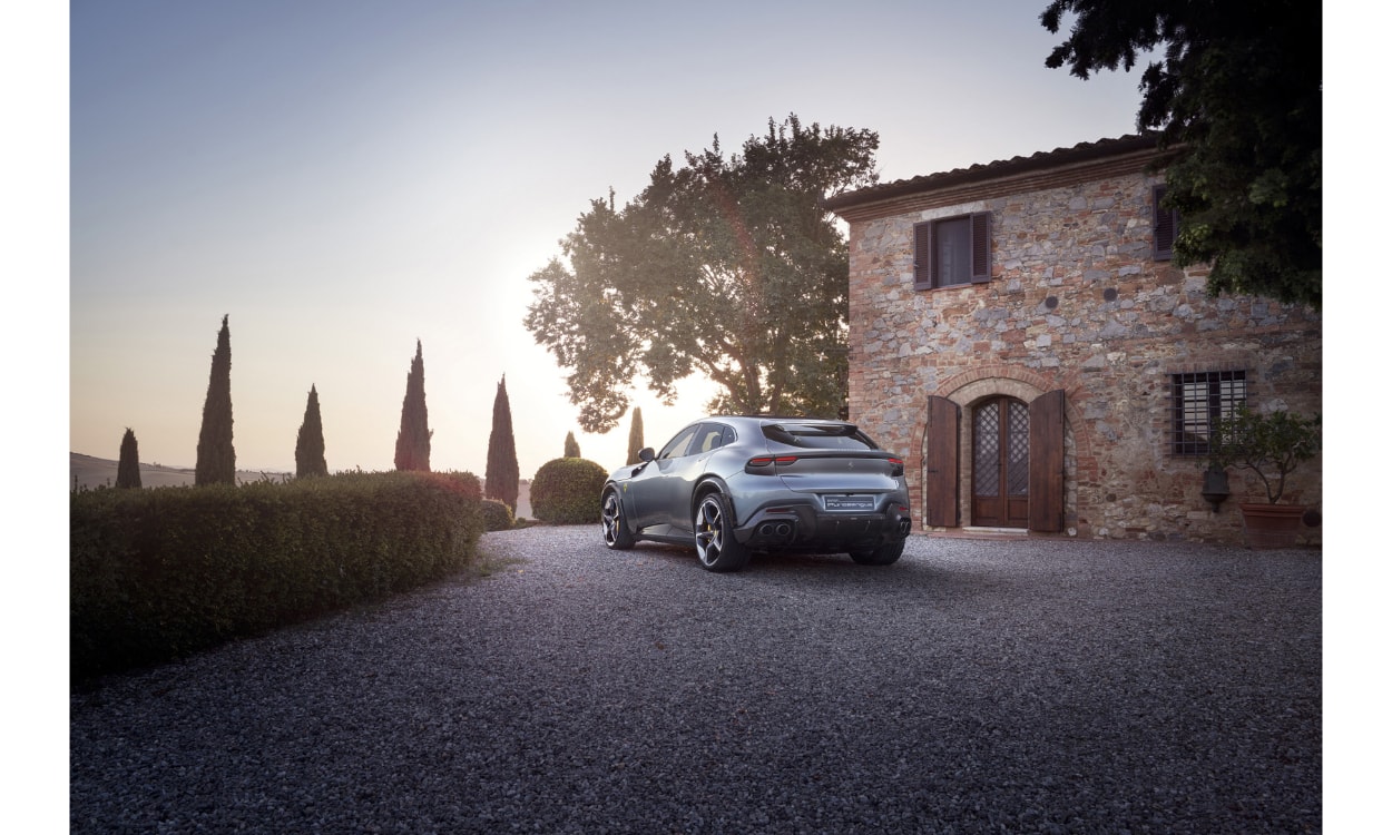 Ferrari Purosangue Rear Ferrari Purosangue Rear