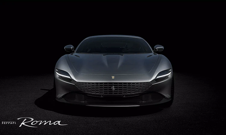 Ferrari Roma Front View Ferrari Roma Front View