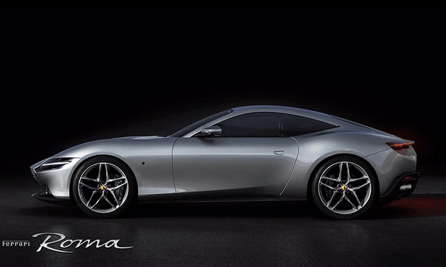 Ferrari Roma Side View Ferrari Roma Side View