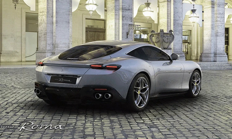 Ferrari Roma Tail Light And Door Ferrari Roma Tail Light And Door