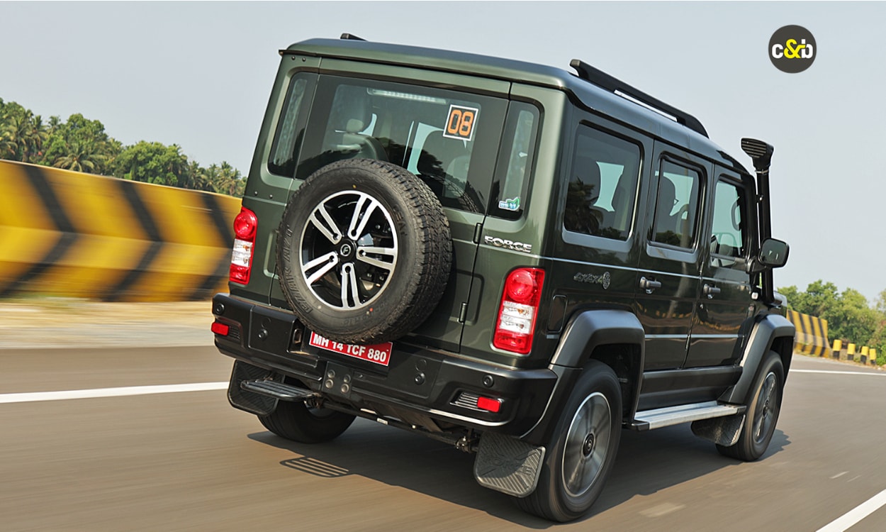 Force Gurkha Rear Look Force Gurkha Rear Look