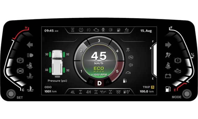 Force Gurkha Digital Cluster Force Gurkha Digital Cluster