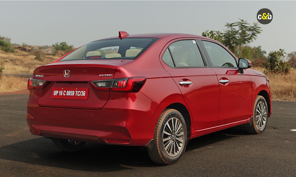Honda Amaze Rear Look Honda Amaze Rear Look