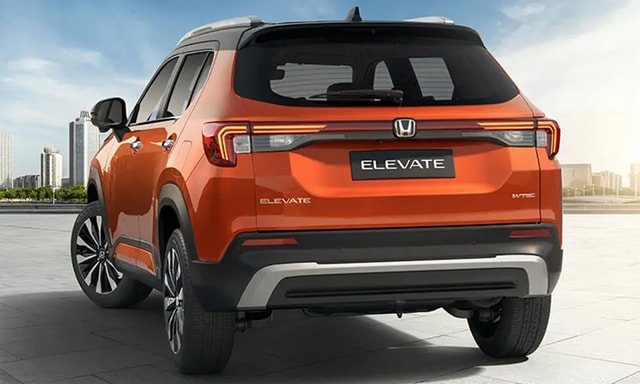 Honda Elevate Rear View Honda Elevate Rear View