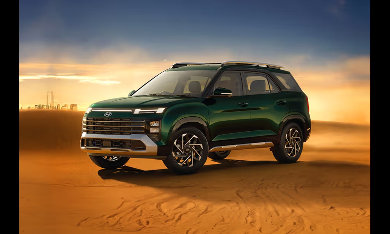 Hyundai alcazar front Left Side Hyundai alcazar front Left Side images