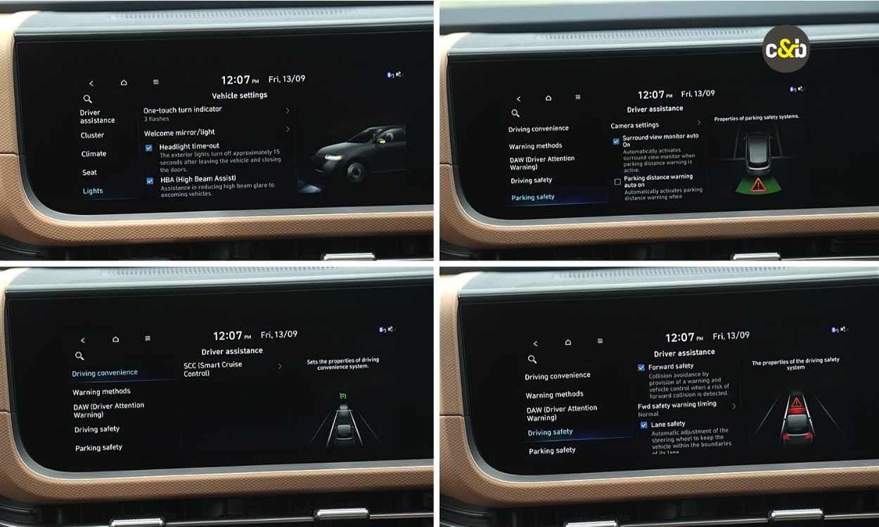 Hyundai Alcazar Display Hyundai Alcazar Display