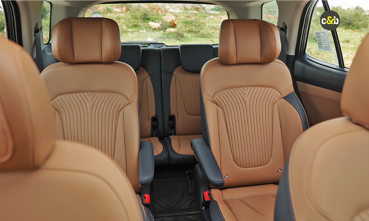 Hyundai Alcazar Rear Seats Hyundai Alcazar Rear Seats