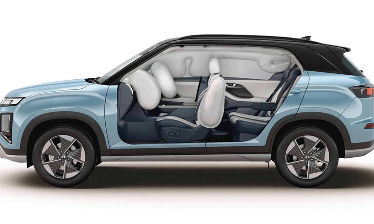 6 Airbags Hyundai creta EV 6 Airbags Hyundai creta EV images