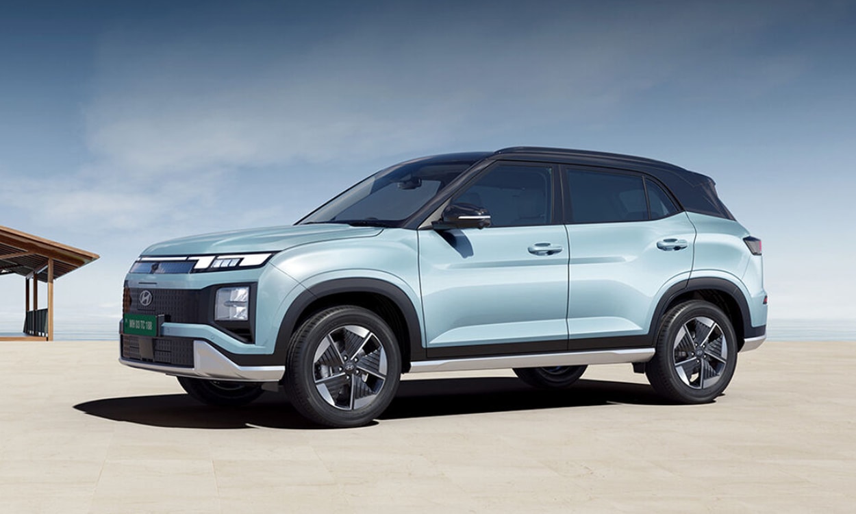 Hyundai creta EV Side view Hyundai creta EV Side view images