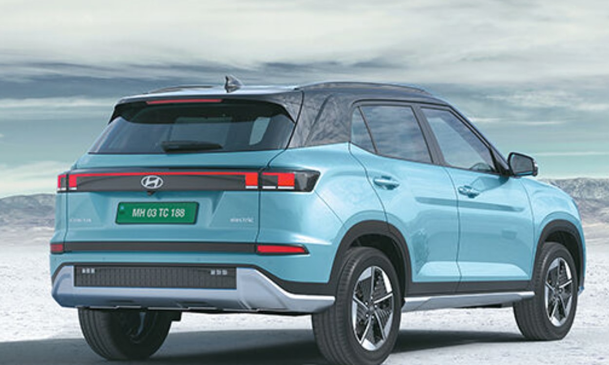 Hyundai creta EV Rear View Hyundai creta EV Rear View images