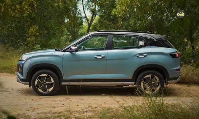 Hyundai Creta Electric Sideview Hyundai Creta Electric Sideview